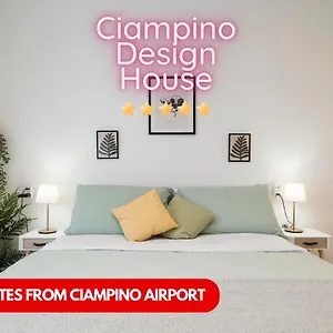 Appartamento Casa Design Con A/c E Wifi_7 Minuti Aeroporto, Ciampino